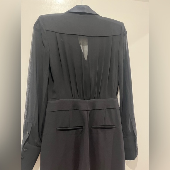 Reiss Black Suit Jumpsuit Size 2 - Picture 12 of 13